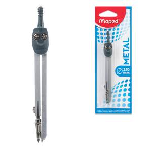 Циркуль 130 мм MAPED метал.,грифель 2 мм 2...